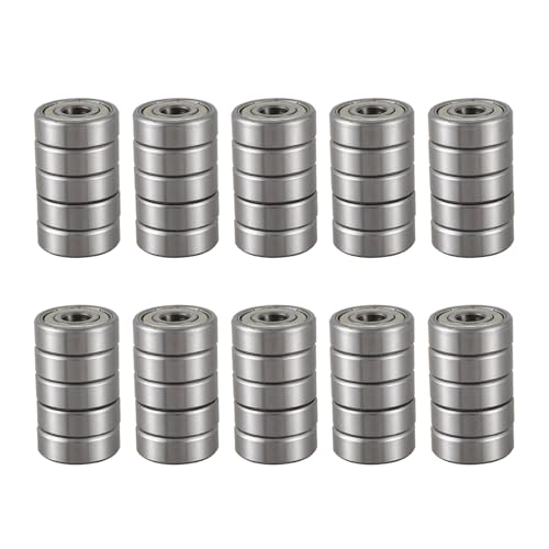 Rfeeuubft 50 Stücke 628Z 8X24X8mm Miniatur Kugellager 8 x 24 x 8mm 628Z Rfeeuubft 50 Stücke 628Z 8X24X8mm Miniatur Kugellager 8 x 24 x 8mm 628Z von Rfeeuubft