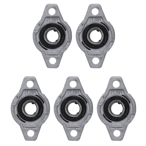 Rfeeuubft 5X FL001 -Legierung 12mm Bore Selbstausrichtendes Kissen Block Flanschlager Rfeeuubft 5X FL001 -Legierung 12mm Bore Selbstausrichtendes Kissen Block Flanschlager von Rfeeuubft