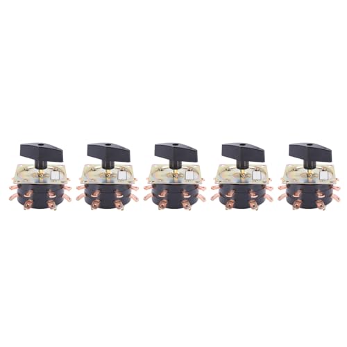 Rfeeuubft 5X Welde Schalter KDH-40/2-8 Schütz 8 Bit 2 Phase 16 Pin 40A Schweiß Gerät Schalter Dreh Schalter Kupfer Nadel Versilbert Rfeeuubft 5X Welde Schalter KDH-40/2-8 Schütz 8 Bit 2 Phase 16 Pin 40A Schweiß Gerät Schalter Dreh Schalter Kupfer Nadel Versilbert von Rfeeuubft