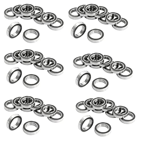 Rfeeuubft 60 Stücke 6802-15X24X5mm Metall Abgeschirmt Abgedichtete Rillenkugellager Rfeeuubft 60 Stücke 6802-15X24X5mm Metall Abgeschirmt Abgedichtete Rillenkugellager von Rfeeuubft