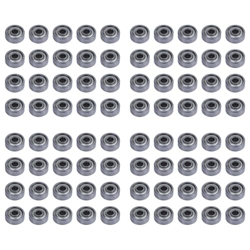 Rfeeuubft 80 Stücke 624ZZ 4Mm X 13Mm X 5Mm Kohlenstoffstahl Abgeschirmte Radialkugellager Rillenkugellager Rfeeuubft 80 Stücke 624ZZ 4Mm X 13Mm X 5Mm Kohlenstoffstahl Abgeschirmte Radialkugellager Rillenkugellager von Rfeeuubft