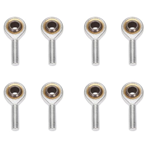 Rfeeuubft 8Stück M10 X 1,5 Gelenkkopf mit Stangenkopf und Rosettengelenk, Rechtsgewinde, 10 Mm, Metrisch, Bronze, SA10 Rfeeuubft 8Stück M10 X 1,5 Gelenkkopf mit Stangenkopf und Rosettengelenk, Rechtsgewinde, 10 Mm, Metrisch, Bronze, SA10 von Rfeeuubft