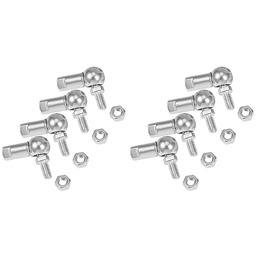 Rfeeuubft CS8, Gelenkkugellager mit Bolzen, M5X0,8mm Kohlenstoffstahl Rechts, 8-Tlg., Kugellager Rfeeuubft CS8, Gelenkkugellager mit Bolzen, M5X0,8mm Kohlenstoffstahl Rechts, 8-Tlg., Kugellager von Rfeeuubft