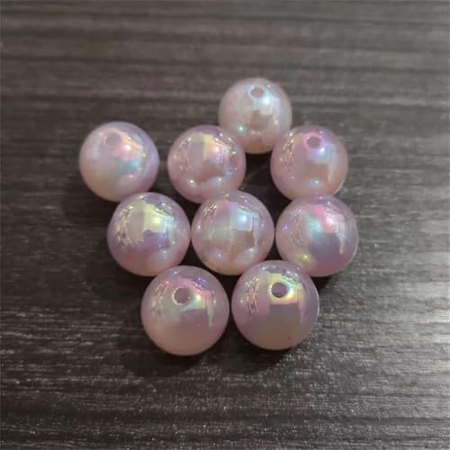 12 mm/16 mm/20 mm, runde Hochzeitsdekoration, Basteln, überzogene UV-Perlen für Schmuck, DIY/Hand, 1152No11, 12 mm, 500 Stück pro Beutel 12 mm/16 mm/20 mm, runde Hochzeitsdekoration, Basteln, überzogene UV-Perlen für Schmuck, DIY/Hand, 1152No11, 12 mm, 500 Stück pro Beutel von Rfmfkkg