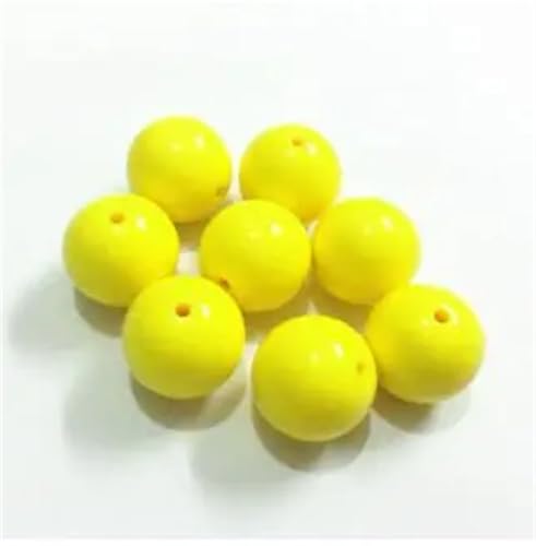 6 mm, 8 mm, 10 mm, 12 mm, 14 mm, 16 mm, 18 mm, 20 mm, Acryl, massive runde Perlen, DIY, handgefertigte Perlen, 72, 14 mm, 300 Stück pro Beutel 6 mm, 8 mm, 10 mm, 12 mm, 14 mm, 16 mm, 18 mm, 20 mm, Acryl, massive runde Perlen, DIY, handgefertigte Perlen, 72, 14 mm, 300 Stück pro Beutel von Rfmfkkg