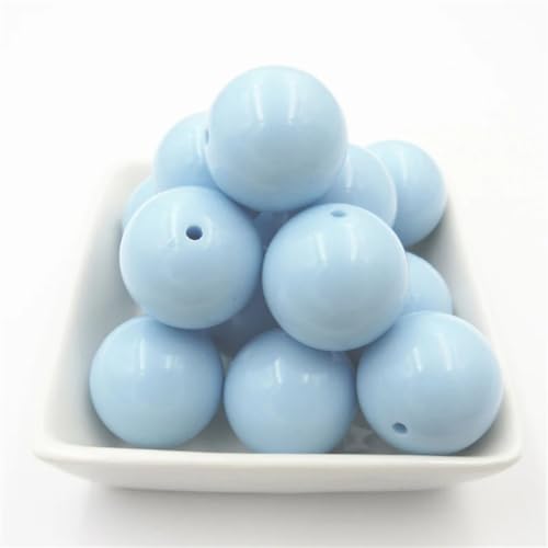 6 mm/8 mm/10 mm/12 mm/14 mm/16 mm/18 mm/20 mm, Acryl, massiv, für klobige Halsketten, DIY, handgefertigt, Mintblau, S33, 10 mm, 900 Stück 6 mm/8 mm/10 mm/12 mm/14 mm/16 mm/18 mm/20 mm, Acryl, massiv, für klobige Halsketten, DIY, handgefertigt, Mintblau, S33, 10 mm, 900 Stück von Rfmfkkg