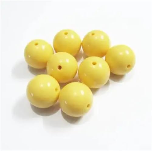 6 mm/8 mm/10 mm/12 mm/14 mm/16 mm/18 mm/20 mm, Acryl, massiv, für klobige Halsketten, DIY, handgefertigt, Pastellgelb, A63, 18 mm, 150 Stück 6 mm/8 mm/10 mm/12 mm/14 mm/16 mm/18 mm/20 mm, Acryl, massiv, für klobige Halsketten, DIY, handgefertigt, Pastellgelb, A63, 18 mm, 150 Stück von Rfmfkkg