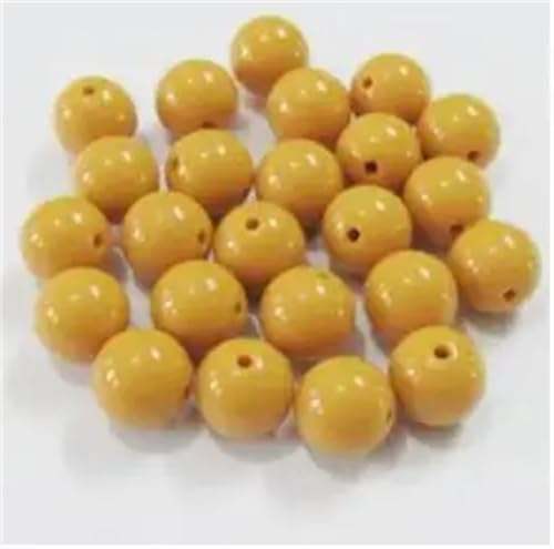 6 mm/8 mm/10 mm/12 mm/14 mm/16 mm/18 mm/20 mm, Acryl, massiv, für klobige Halsketten, DIY, handgefertigt, Senfgelb, 6 mm, 3800 Stück 6 mm/8 mm/10 mm/12 mm/14 mm/16 mm/18 mm/20 mm, Acryl, massiv, für klobige Halsketten, DIY, handgefertigt, Senfgelb, 6 mm, 3800 Stück von Rfmfkkg
