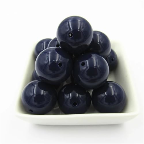 6 mm/8 mm/10 mm/12 mm/14 mm/16 mm/18 mm/20 mm, Acryl, massiv, für klobige Halsketten/DIY/handgefertigt, dunkelmarineblau, S99, 14 mm, 300 Stück 6 mm/8 mm/10 mm/12 mm/14 mm/16 mm/18 mm/20 mm, Acryl, massiv, für klobige Halsketten/DIY/handgefertigt, dunkelmarineblau, S99, 14 mm, 300 Stück von Rfmfkkg
