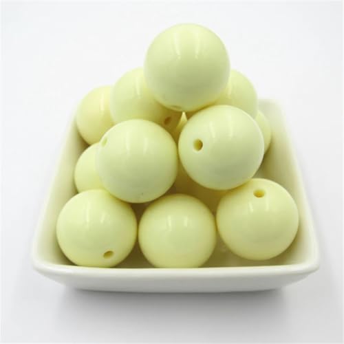 6 mm/8 mm/10 mm/12 mm/14 mm/16 mm/18 mm/20 mm, Acryl, massiv, für klobige Halsketten/DIY/handgefertigte Creme, 12 mm, 500 Stück 6 mm/8 mm/10 mm/12 mm/14 mm/16 mm/18 mm/20 mm, Acryl, massiv, für klobige Halsketten/DIY/handgefertigte Creme, 12 mm, 500 Stück von Rfmfkkg