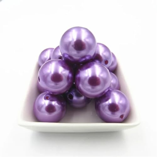 Acrylperlen, 6 mm, 8 mm, 10 mm, 12 mm, 14 mm, 16 mm, 18 mm, 20 mm, für klobige Halsketten/DIY-Schmuck, 59 A64, 8 mm, 1900 Stück pro Beutel Acrylperlen, 6 mm, 8 mm, 10 mm, 12 mm, 14 mm, 16 mm, 18 mm, 20 mm, für klobige Halsketten/DIY-Schmuck, 59 A64, 8 mm, 1900 Stück pro Beutel von Rfmfkkg