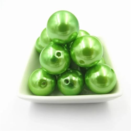 Acrylperlen, 6 mm, 8 mm, 10 mm, 12 mm, 14 mm, 16 mm, 18 mm, 20 mm, für klobige Halsketten/DIY handgefertigten Schmuck, 54 A76, 10 mm, 950 Stück pro Beutel Acrylperlen, 6 mm, 8 mm, 10 mm, 12 mm, 14 mm, 16 mm, 18 mm, 20 mm, für klobige Halsketten/DIY handgefertigten Schmuck, 54 A76, 10 mm, 950 Stück pro Beutel von Rfmfkkg