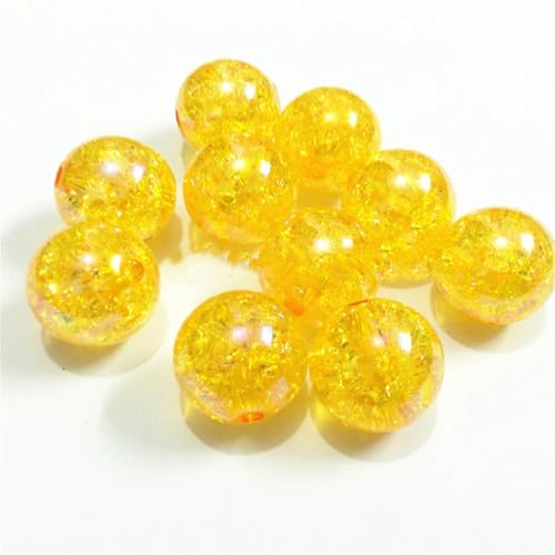 Acrylperlen für klobige Halsketten, DIY, handgefertigter Schmuck, 12 mm/16 mm/20 mm, 200 Stück pro Beutel, 12 mm/16 mm/200 Stück von Rfmfkkg