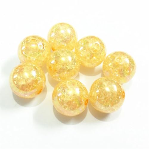 Acrylperlen für klobige Halsketten, DIY/handgefertigter Schmuck, 12 mm/16 mm/20 mm, 100 Stück pro Beutel von Rfmfkkg