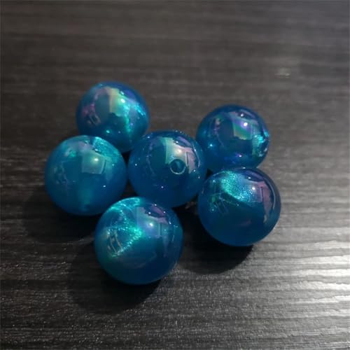 Runde UV-Perlen für Hochzeit, Dekoration, Basteln, 12 mm, 16 mm, 20 mm, blau, 500 Stück pro Beutel von Rfmfkkg