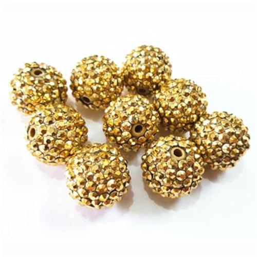 Strassstein-Perlen für klobige Halsketten, DIY, handgefertigt, Perlen, Stiftschmuck, Gold, 20 mm, 100 Stück pro Beutel, 20 mm, 20 mm, 20 mm Strassstein-Perlen für klobige Halsketten, DIY, handgefertigt, Perlen, Stiftschmuck, Gold, 20 mm, 100 Stück pro Beutel, 20 mm, 20 mm, 20 mm von Rfmfkkg