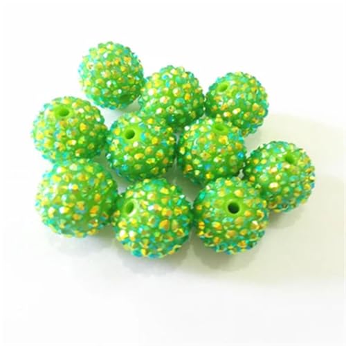 Strassstein-Perlen für klobige Halsketten, DIY, handgefertigt, Stiftschmuck, 20 mm, 20 mm, 100 Stück pro Beutel, 20 mm, 20 mm, 20 mm von Rfmfkkg