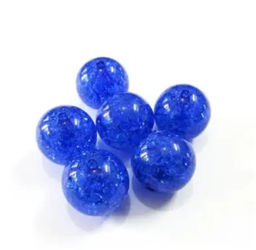 Transparente Rissperlen, 8 mm/10 mm/12 mm/14 mm/20 mm, für groben Schmuck, handgefertigt, 15 x 8 mm, 1500 Stück pro Beutel von Rfmfkkg