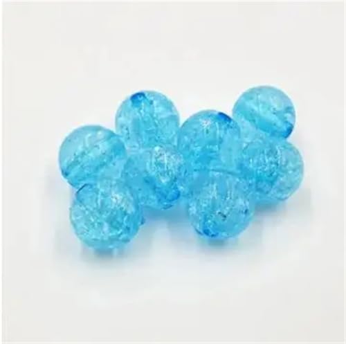 Transparente Rissperlen, 8 mm/10 mm/12 mm/14 mm/20 mm, für groben Schmuck, handgefertigt, Blau, 20 mm, 100 Stück pro Beutel Transparente Rissperlen, 8 mm/10 mm/12 mm/14 mm/20 mm, für groben Schmuck, handgefertigt, Blau, 20 mm, 100 Stück pro Beutel von Rfmfkkg