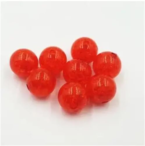 Transparente Rissperlen, 8 mm/10 mm/12 mm/14 mm/20 mm, für groben Schmuck, handgefertigt, rot, 10 mm, 850 Stück pro Beutel Transparente Rissperlen, 8 mm/10 mm/12 mm/14 mm/20 mm, für groben Schmuck, handgefertigt, rot, 10 mm, 850 Stück pro Beutel von Rfmfkkg
