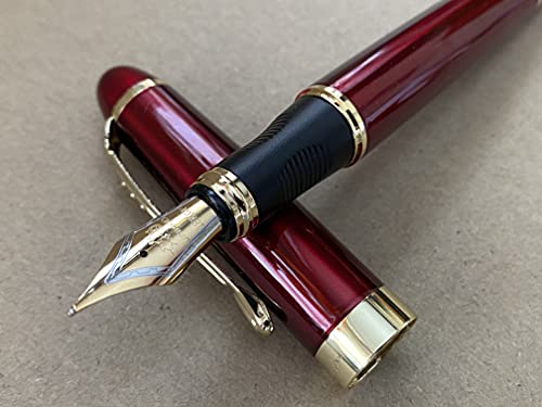 Rhapsody Jinhao x450 Füllfederhalter, 0,5 mm, mittelfeine Spitze, Kastanienbraun-Metallic Rhapsody Jinhao x450 Füllfederhalter, 0,5 mm, mittelfeine Spitze, Kastanienbraun-Metallic von Rhapsody