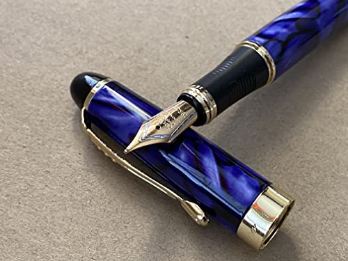 Rhapsody Jinhao x450 Füllfederhalter, 0,5 mm, mittelfeine Spitze, Tintenstifte (Night Sky) von Rhapsody