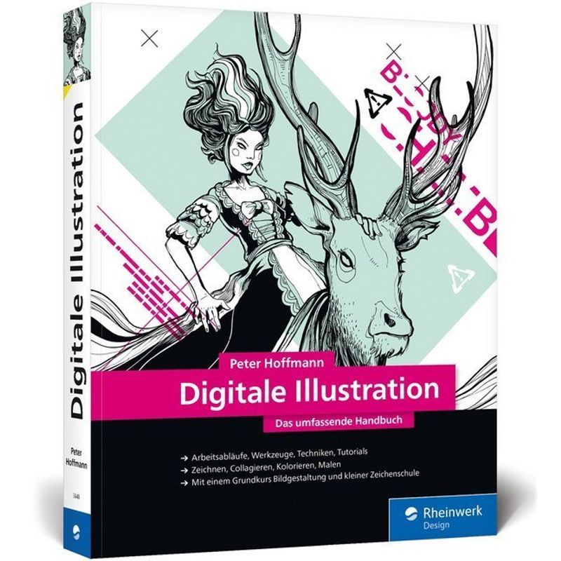 Digitale Illustration - Peter Hoffmann, Gebunden von Rheinwerk Verlag