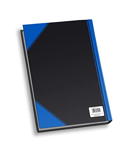 Rheita 954-15 Kladde "China-Kladde", A4, liniert, 96 Blatt, 60g/m², schwarz mit blauen Ecken von Rheita-Krautkrämer