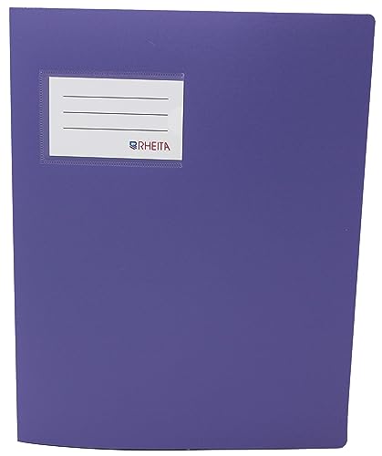 Rheita Schnellhefter aus PP mit Beschriftungstasche, für A4, stabiles PP-Material nicht durchscheinend Rheita Schnellhefter aus PP mit Beschriftungstasche, für A4, stabiles PP-Material nicht durchscheinend von Rheita