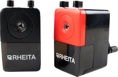 hochwertiger Bleistiftspitzer Anspitzer Spitzmaschine inkl. Schraubzwinge von Rheita
