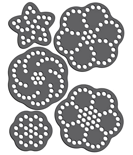 Rhinestone Genie RT4-FLO116 Blumen 3,2 cm bis 6,3 cm Magnetische Strass-Schablone, Flexibler Magnet, schwarz Rhinestone Genie RT4-FLO116 Blumen 3,2 cm bis 6,3 cm Magnetische Strass-Schablone, Flexibler Magnet, schwarz von Rhinestone Genie