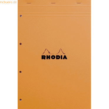 5 x Rhodia Notizblock Rhodia Nr. 11 A4+ liniert mit Rand gelocht 80 Bl 5 x Rhodia Notizblock Rhodia Nr. 11 A4+ liniert mit Rand gelocht 80 Bl von Rhodia