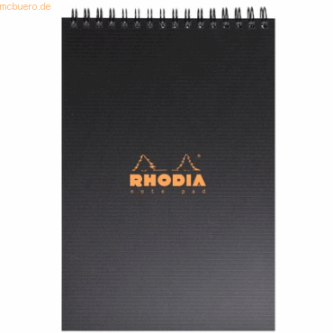 5 x Rhodia Notizblock Rhodia Office Note Pad A5 80g Spiralbindung 80 B 5 x Rhodia Notizblock Rhodia Office Note Pad A5 80g Spiralbindung 80 B von Rhodia