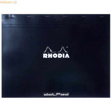 5 x Rhodia Schreibblock Rhodia DotPad Nr. 38 42x31,8cm 80 Blatt dot-Li von Rhodia