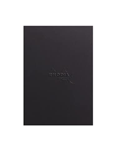 Rhodia 116186C - Rhodia Touch Skizzenblock Mixed Media Pad, DIN A6 Hochformat, 20 Blatt Paint'ON-Papier extraweiß 250g, ideal für Mischtechniken und Kunst, Schwarz, 1 Stück Rhodia 116186C - Rhodia Touch Skizzenblock Mixed Media Pad, DIN A6 Hochformat, 20 Blatt Paint'ON-Papier extraweiß 250g, ideal für Mischtechniken und Kunst, Schwarz, 1 Stück von Rhodia