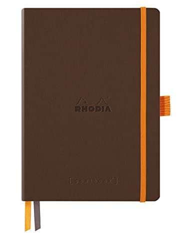 Rhodia 117813C - Notizbuch Goalbook DIN A5 mit Softcover 120 Blatt weiß, dot/punktkariert, 90 g, Bronze, 1 Stück Rhodia 117813C - Notizbuch Goalbook DIN A5 mit Softcover 120 Blatt weiß, dot/punktkariert, 90 g, Bronze, 1 Stück von Rhodia