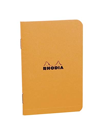 Rhodia 119152C Heft (kariert, 7,5 x 12 cm, 24 Blatt) 1 Stück farbig sortiert von Rhodia
