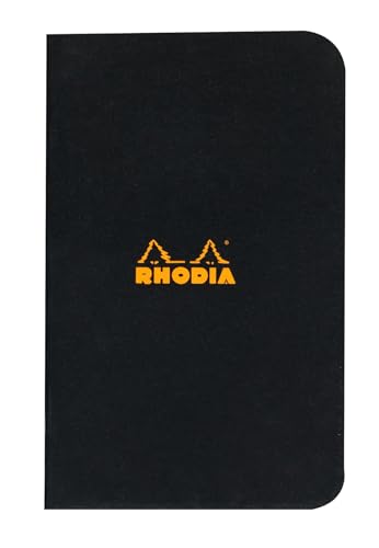 Rhodia 119159Cpack - Packung 20 Notizheft/Kladde geheftet, 7,5 x12 cm, kariert, 24 Blatt, 80g, Schwarz, 1 Pack Rhodia 119159Cpack - Packung 20 Notizheft/Kladde geheftet, 7,5 x12 cm, kariert, 24 Blatt, 80g, Schwarz, 1 Pack von Rhodia