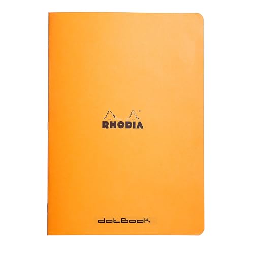 Rhodia 119167Cpack - Packung 10 Notizheft - Kladde geheftet, DIN A4 (21x29,7 cm), dot-punktkariert, 48 Blatt, 80g, Orange, 1 Pack Rhodia 119167Cpack - Packung 10 Notizheft - Kladde geheftet, DIN A4 (21x29,7 cm), dot-punktkariert, 48 Blatt, 80g, Orange, 1 Pack von Rhodia