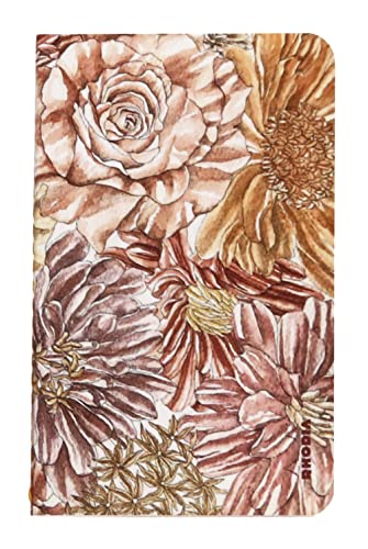 Rhodia 120027C - Rhodia ORANGE Botanique - Notizheft 7,5x12 cm, liniert 24 Blatt, elfenbeinfarbiges 90g Papier, Soft Touch Einband, Blumenmotiven, 1 Stück Rhodia 120027C - Rhodia ORANGE Botanique - Notizheft 7,5x12 cm, liniert 24 Blatt, elfenbeinfarbiges 90g Papier, Soft Touch Einband, Blumenmotiven, 1 Stück von Rhodia