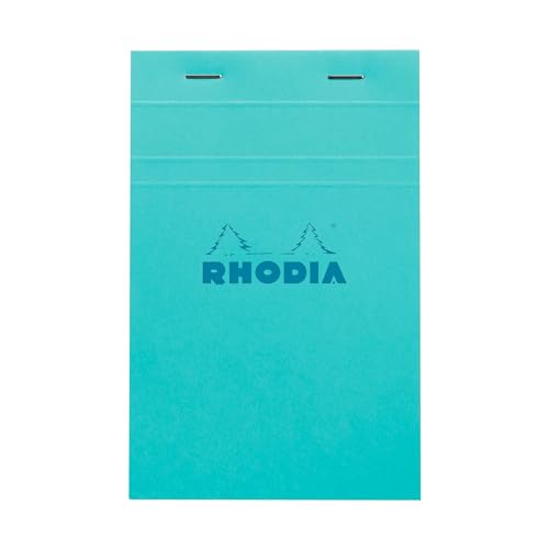 Rhodia 14100C - Rhodia bloc agrafé COULEURS N°14 5/5 80 feuillets microperforés, couverures assorties - PAQ DE 10 von Rhodia