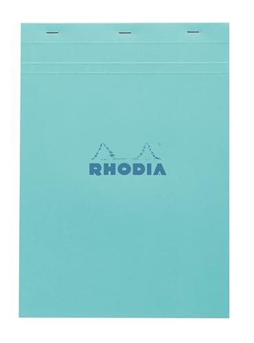 Rhodia 18100C - Rhodia bloc agrafé COULEURS N°18 5/5 80 feuillets microperforés, couverures assorties von Rhodia
