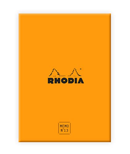Rhodia 194054C - Schreibset mit Box und Memoblock N°13 Rhodiatime, DIN A6, 11,5x16 cm, Dot Lineatur, 240 Blatt, 80g, einzeln eingeschweißt, praktisch und kompakt, Orange, 1 Set Rhodia 194054C - Schreibset mit Box und Memoblock N°13 Rhodiatime, DIN A6, 11,5x16 cm, Dot Lineatur, 240 Blatt, 80g, einzeln eingeschweißt, praktisch und kompakt, Orange, 1 Set von Rhodia