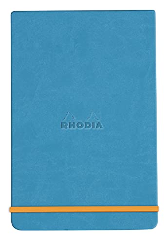 Rhodia 194358C - Notizbuch Webnotepad 9x14 cm, 96 Blatt abtrennbar liniert 90 g, 1 Stück, Türkis Rhodia 194358C - Notizbuch Webnotepad 9x14 cm, 96 Blatt abtrennbar liniert 90 g, 1 Stück, Türkis von Rhodia
