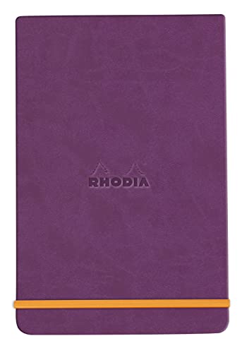 Rhodia 194362C - Notizbuch Webnotepad 9x14 cm, 96 Blatt abtrennbar liniert 90 g, 1 Stück, Violett Rhodia 194362C - Notizbuch Webnotepad 9x14 cm, 96 Blatt abtrennbar liniert 90 g, 1 Stück, Violett von Rhodia