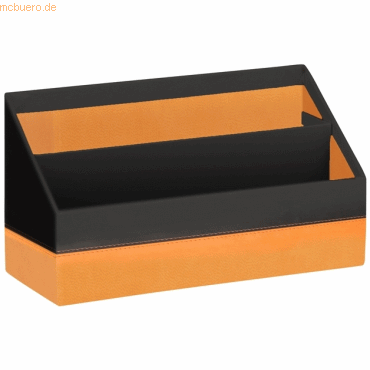 Rhodia Briefständer 20x10x14cm schwarz/orange von Rhodia