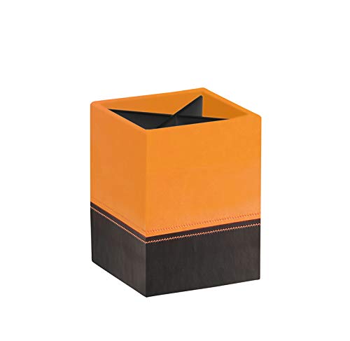 Rhodiarama-Stifteköcher, 4 Fächer, Kunstleder-Finish, Orange Rhodiarama-Stifteköcher, 4 Fächer, Kunstleder-Finish, Orange von Rhodia