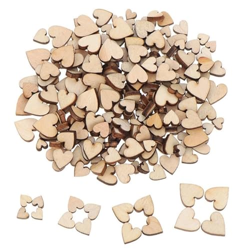 200 Stück Holzherzen Deko,Natürliche Holzherz Deko,Klein Holzherzen Deko, für Hochzeitsdeko Tisch Weihnachten Geburtstag Taufe Valentinstag Geschenkanhänger 200 Stück Holzherzen Deko,Natürliche Holzherz Deko,Klein Holzherzen Deko, für Hochzeitsdeko Tisch Weihnachten Geburtstag Taufe Valentinstag Geschenkanhänger von Rhys