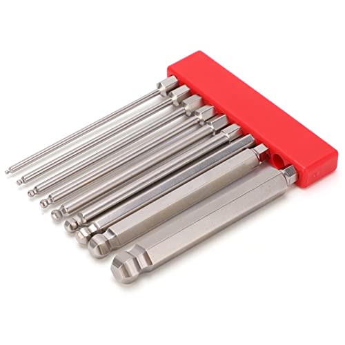 RiToEasysports Effiziente Leistung, Magnetkugel End Sechskantschraubendreher Bit Set, Stahlmagnetmetrikkugel End Sechskantschraubendreher 1/4 Zoll, Azeratm -Präzisionsbits mit Magnetischem RiToEasysports Effiziente Leistung, Magnetkugel End Sechskantschraubendreher Bit Set, Stahlmagnetmetrikkugel End Sechskantschraubendreher 1/4 Zoll, Azeratm -Präzisionsbits mit Magnetischem von RiToEasysports