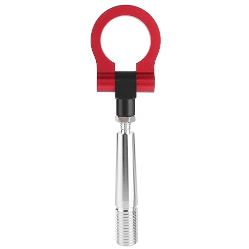 RiToEasysports Faltbarer Schlepptauhaken für GTR R35 370Z, resistenter Metallring, Passform für FX35 FX45 FX50 QX70, Vorder (Rot) von RiToEasysports